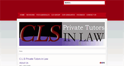 Desktop Screenshot of criticallawstudies.co.za
